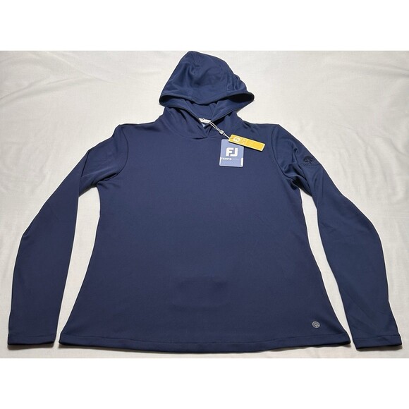 FootJoy Womens Golf Hoodie Tempo Series Size Small FJ NWT New Woodland Logo - Picture 1 of 14